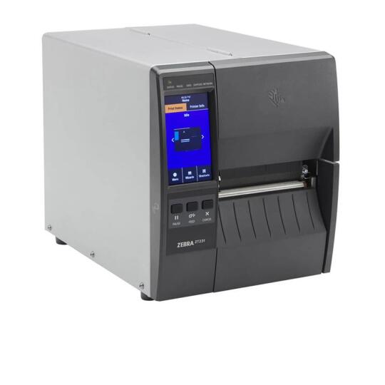 ZT231 (ZT23142-T0E000FZ) 203DPI Termal Transfer USB+Seri+Ethernet Metal Kasa End. Barkod Yazıcı (Ribonlu Kullanım)